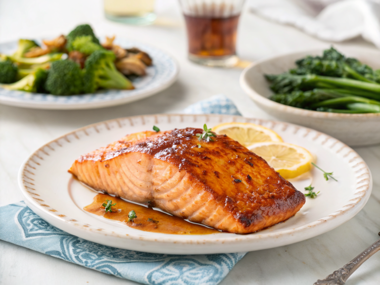 Honey glazed salmon air fryer frozen recipe