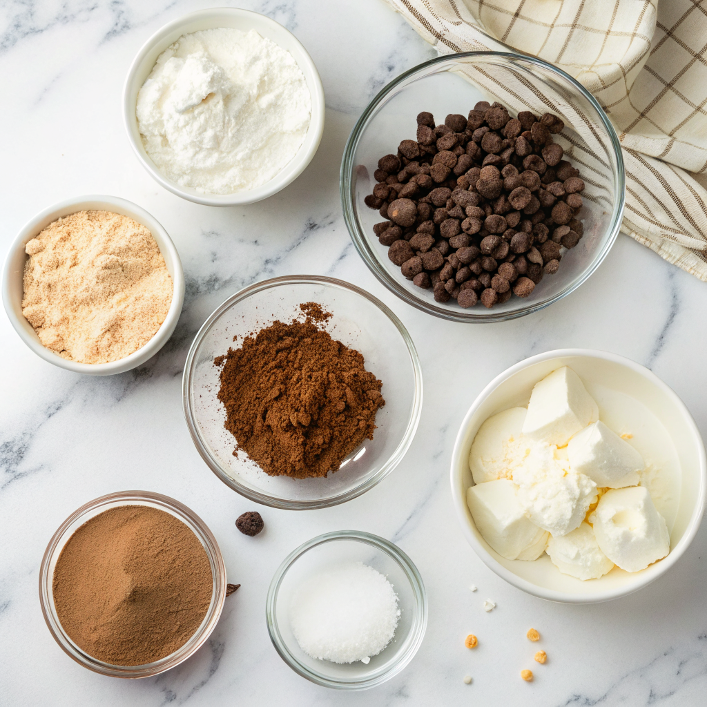 Whipped hot chocolate ingredients