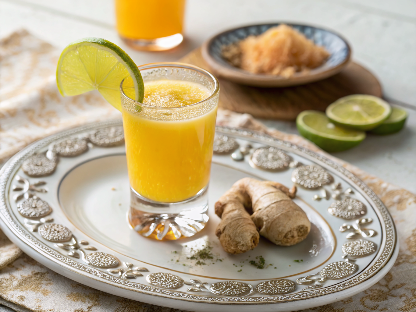 Immunity Ginger Shot | Home Cook Legacy Immunity ginger shot