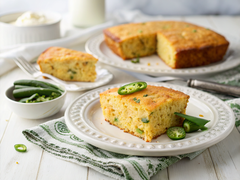 Jalapeño cheddar cornbread