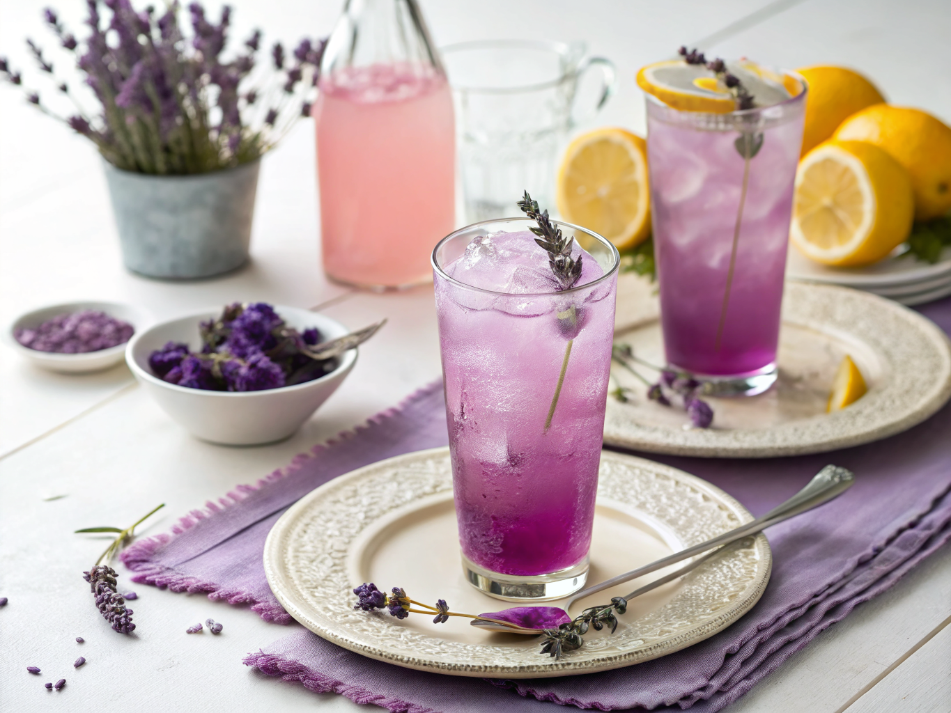 Lavender lemonade