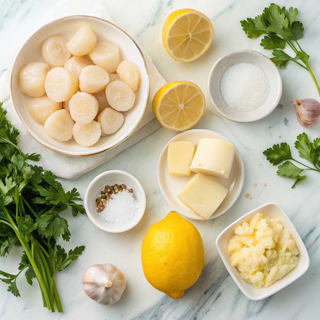 Lemon Butter Scallops | Home Cook Legacy Lemon butter scallops