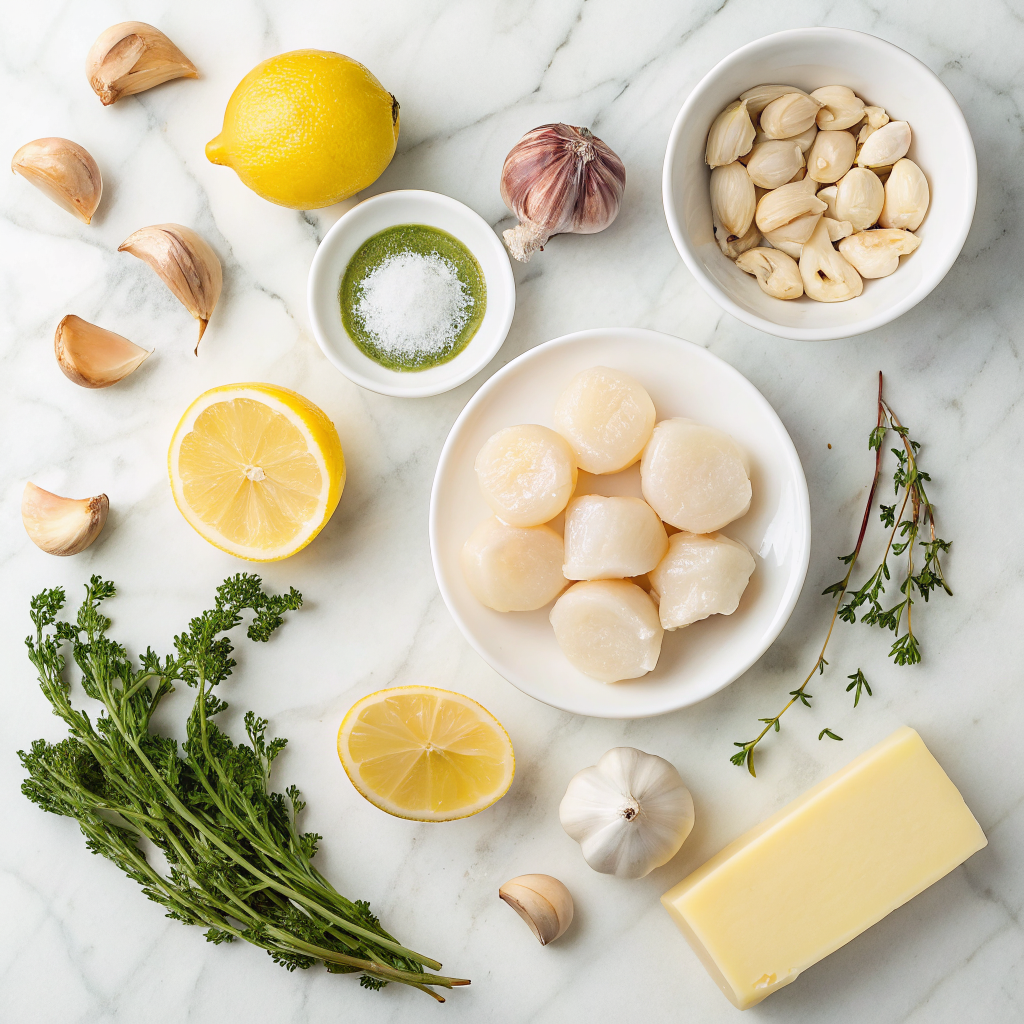 Lemon Butter Scallops | Home Cook Legacy Lemon butter scallops