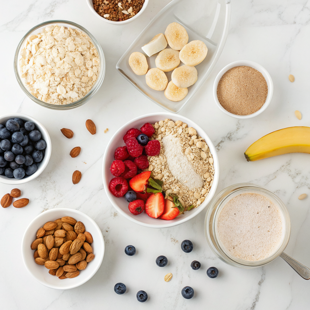 Loaded protein oatmeal