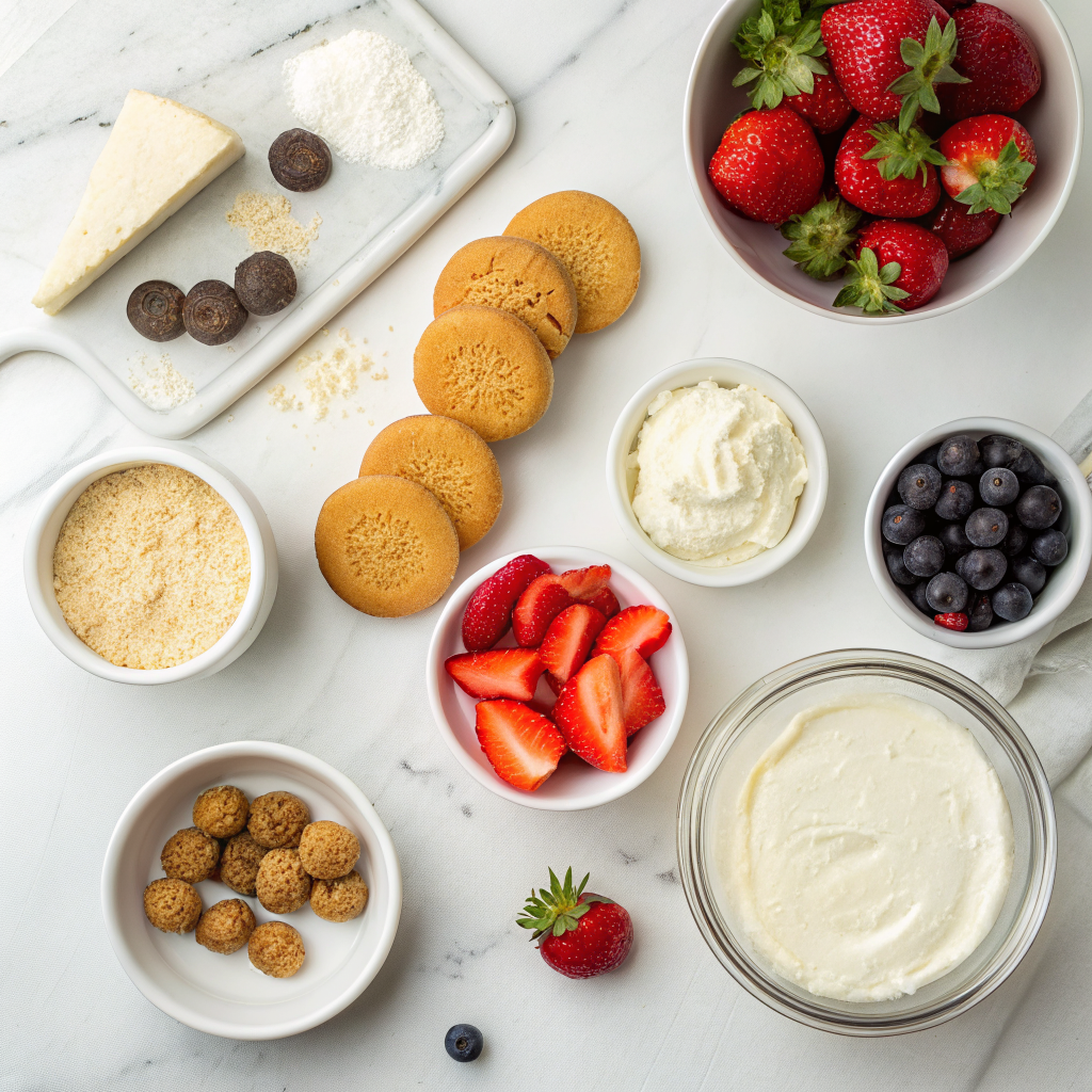 No bake cheesecake jars