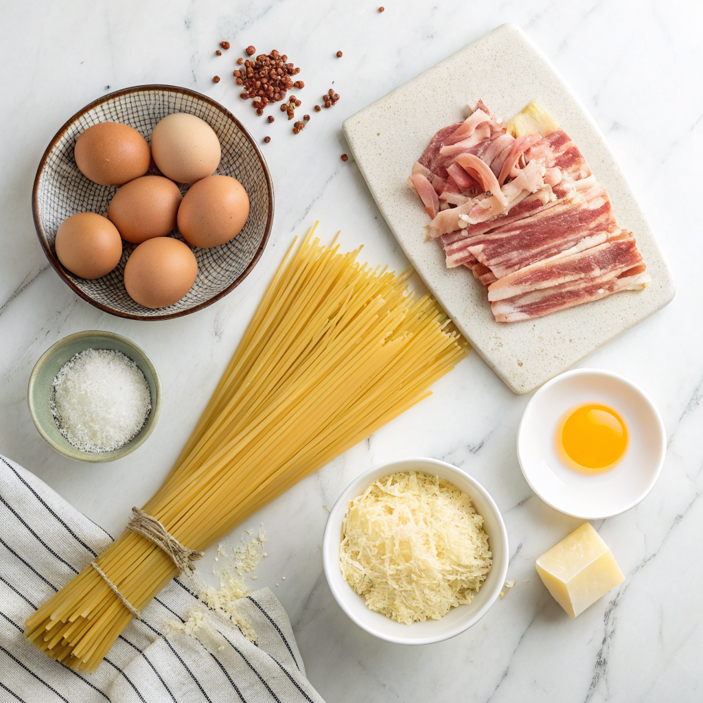 Pasta carbonara recipe