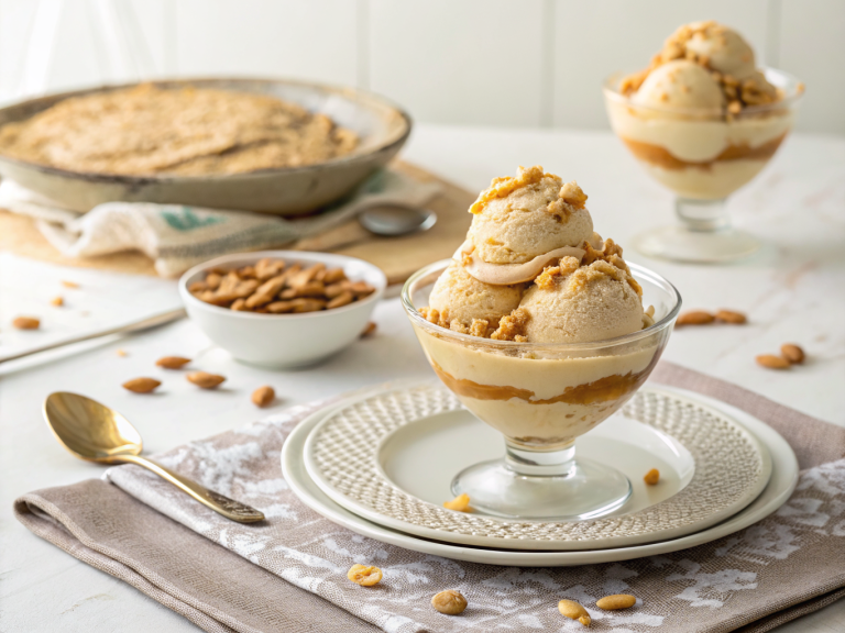 Peanut butter nice cream
