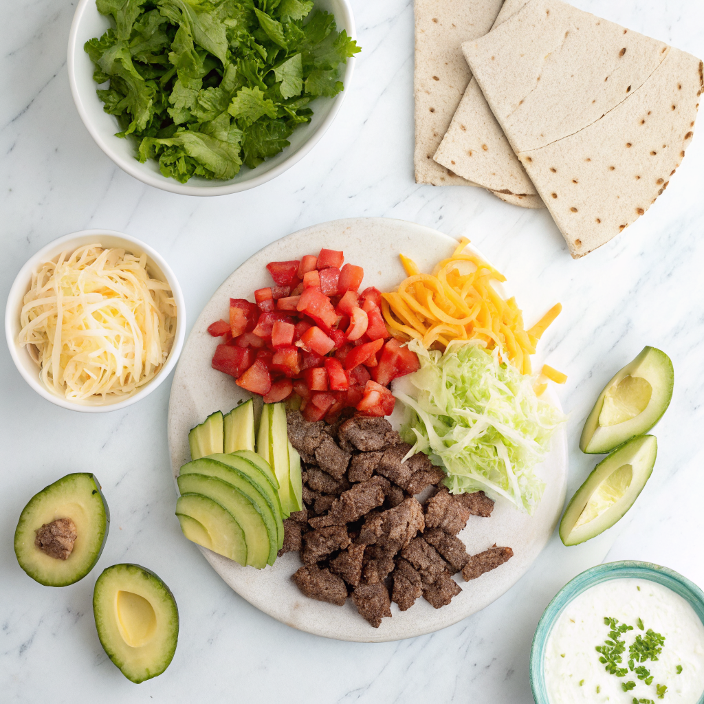Protein Beef Taco Salad | Home Cook Legacy Protein beef taco salad