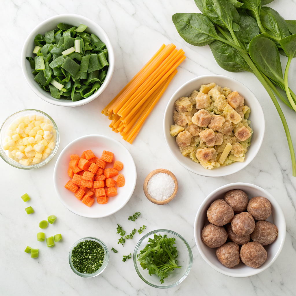 Italian wedding soup ingredients