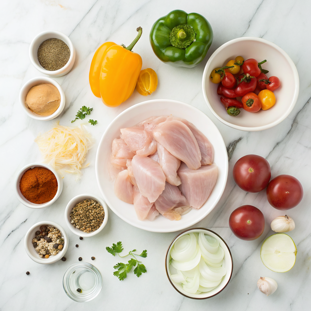 Mississippi chicken chili ingredients