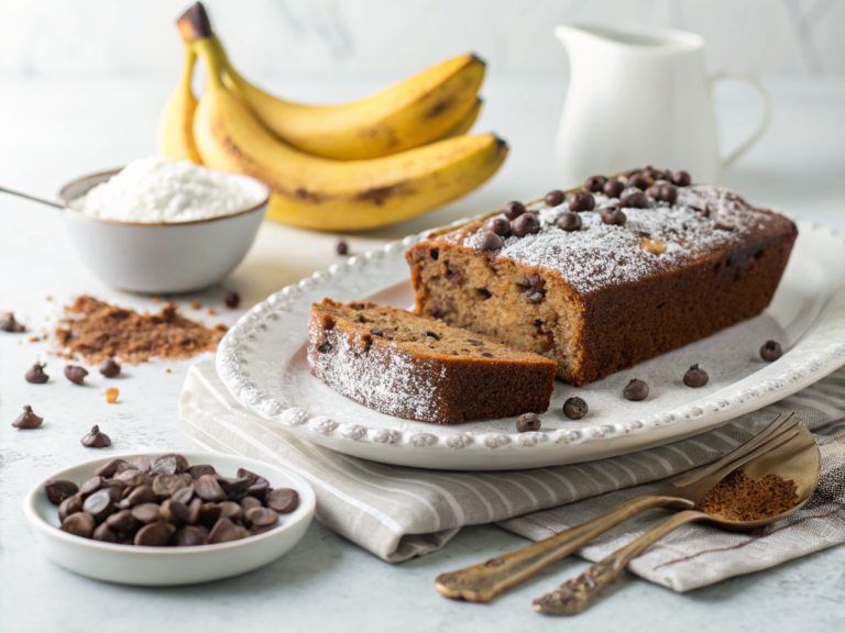 Chocolate banana bread recipe