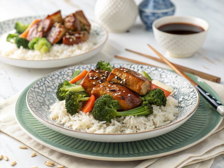 Teriyaki chicken meal prep