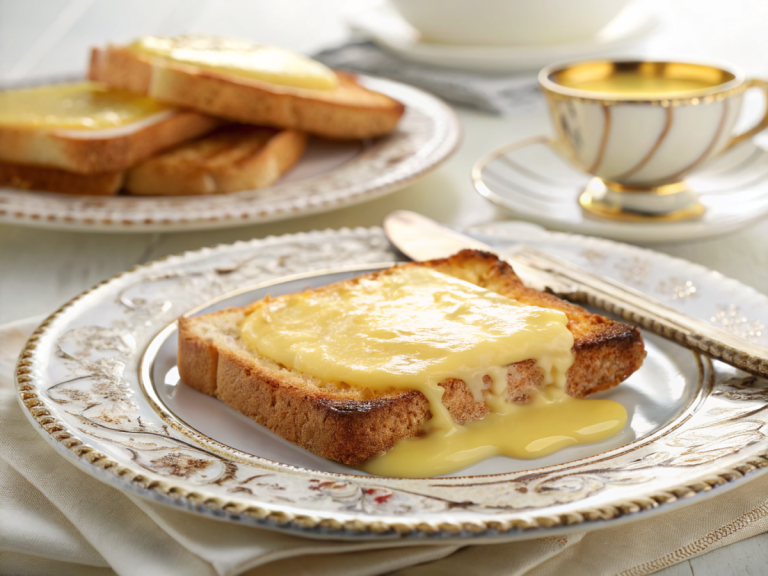 Custard toast recipe
