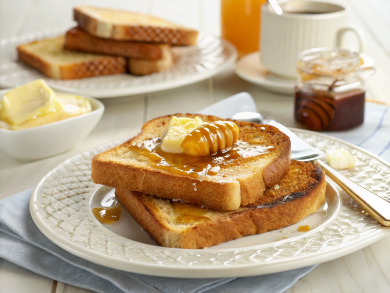 Honey butter toast recipe