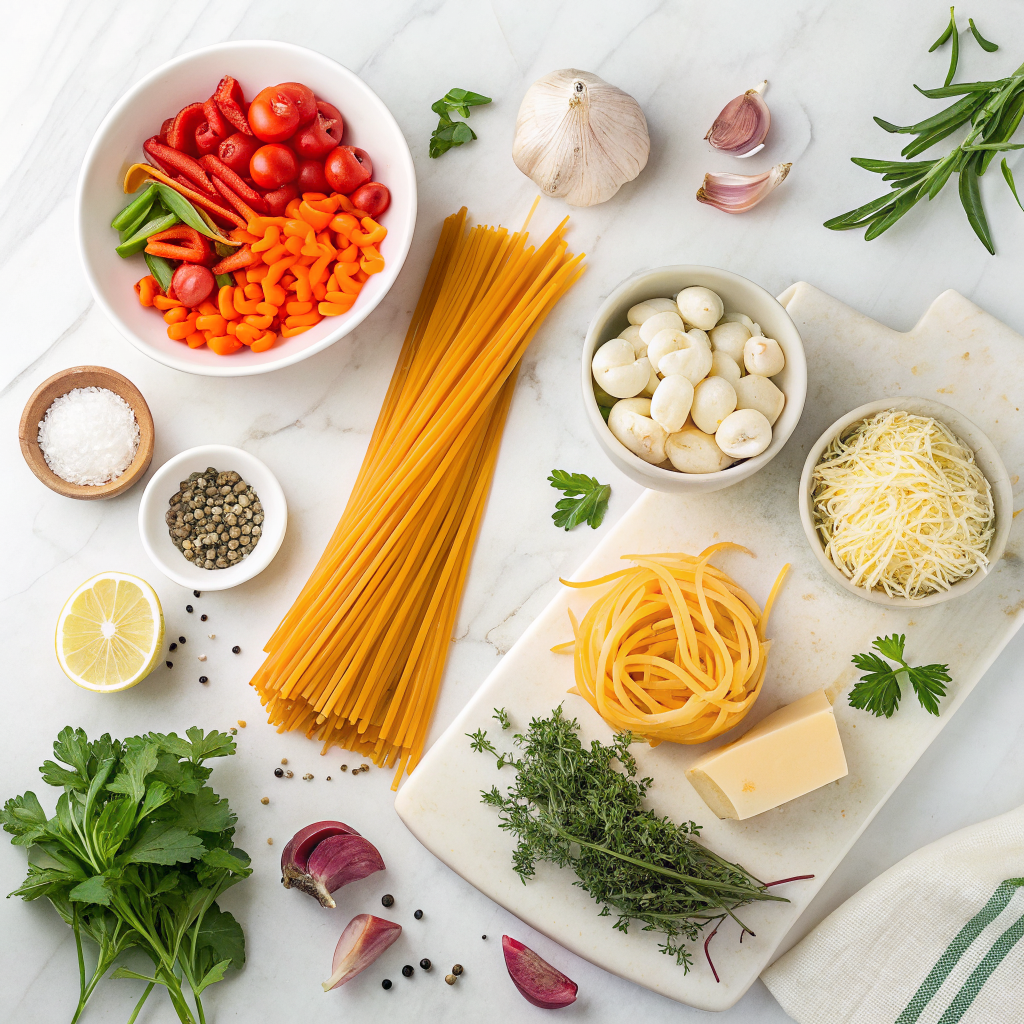 One-Pot Boursin Pasta Recipe: 5 Easy Tips For The Best Results | Home Cook Legacy One-pot boursin pasta ingredients