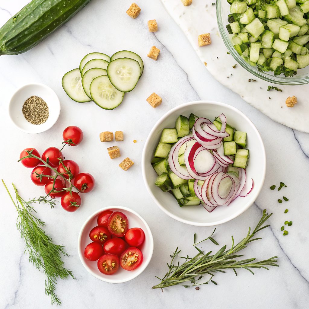 Viral cucumber salad