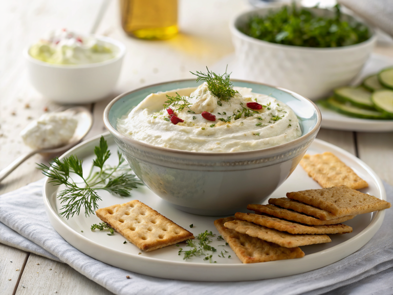 Whipped feta dip