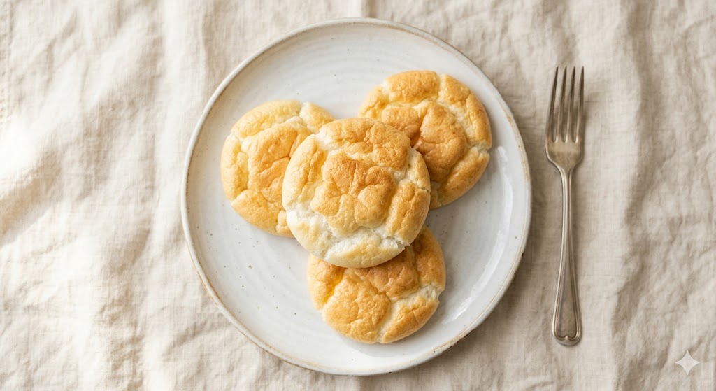 Cloud bread recipe easy 3 ingredients fluffy keto