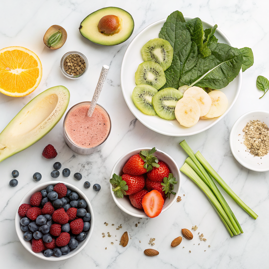 Morning smoothie for gut health ingredients