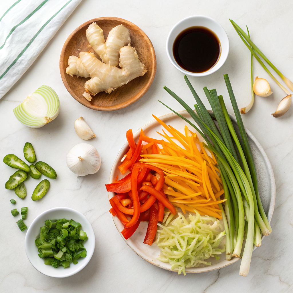 Chinese vegetable stir fry sauce ingredients