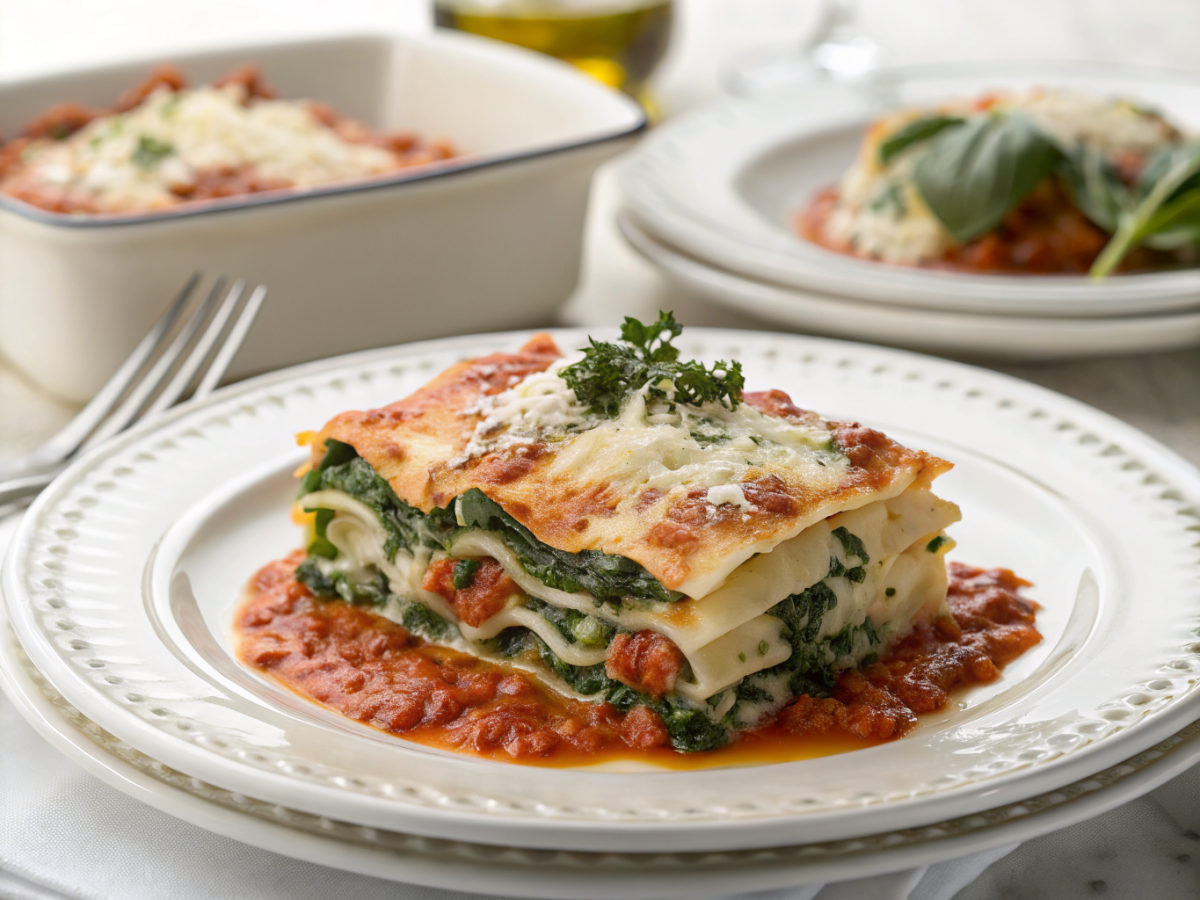 Dumpling lasagna with ricotta and spinach everyone will ask you to make again