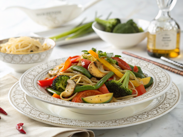 Budget dinner vegetable stir fry recipe