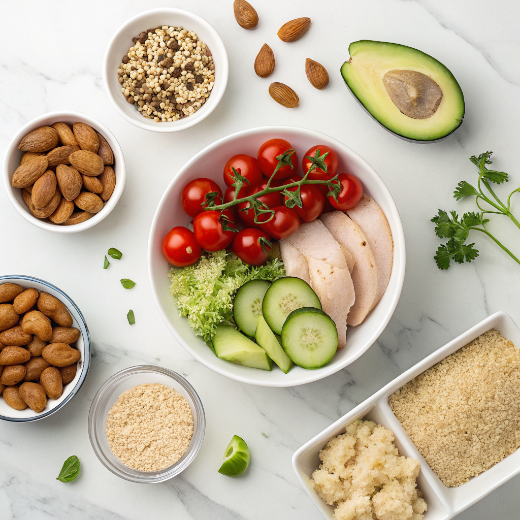High Protein Meal Prep Quinoa Salad Recipe: 5 Easy Tips For The Best Results | Home Cook Legacy High protein meal prep quinoa salad ingredients