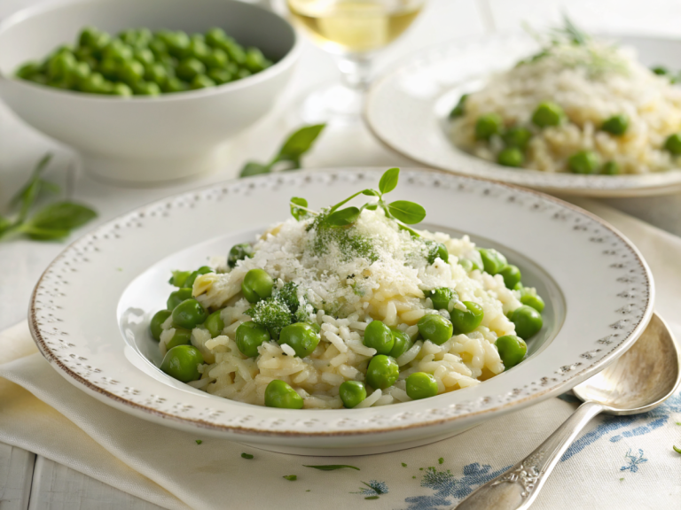 Spring pea risotto with parmesan recipe: 5 easy tips for the best results