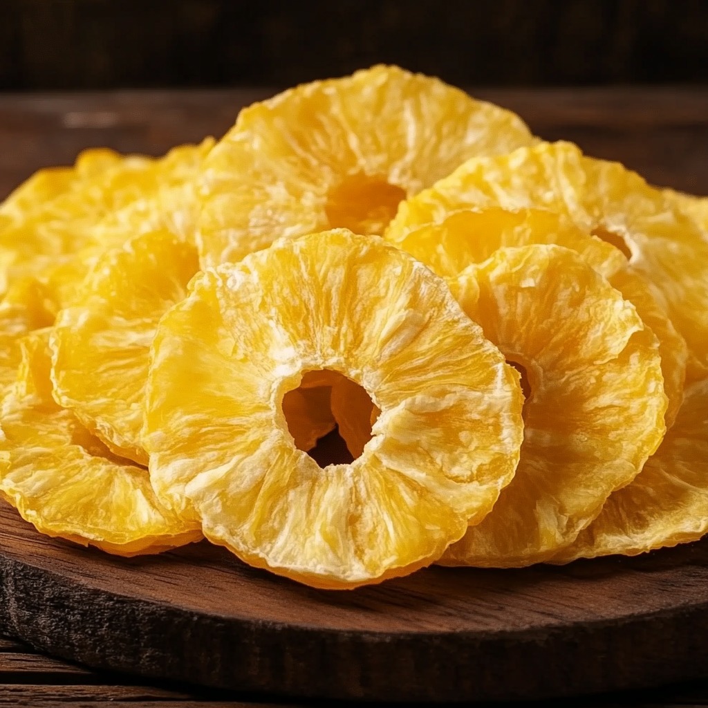 Oven-Dried Pineapple Rounds (3-Ingredient Appetizer &Amp; Snack) | Home Cook Legacy Oven-dried pineapple rounds (3-ingredient appetizer & snack) recipe photo