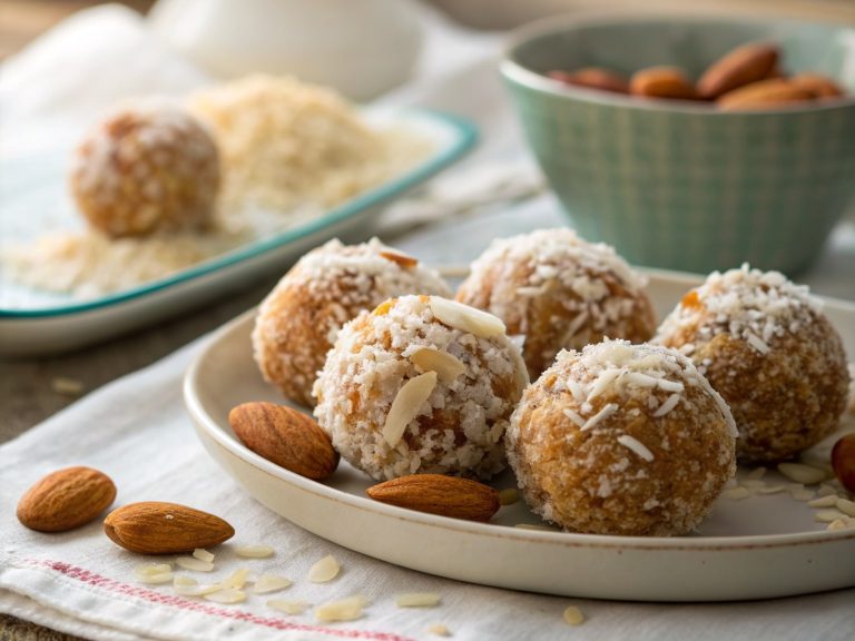 Coconut almond bliss balls