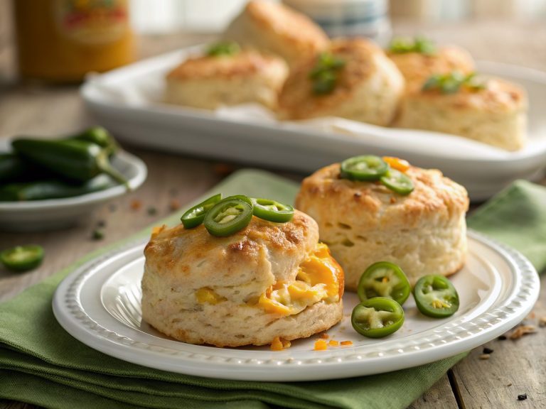 Savory cheddar & jalapeño buttermilk biscuits