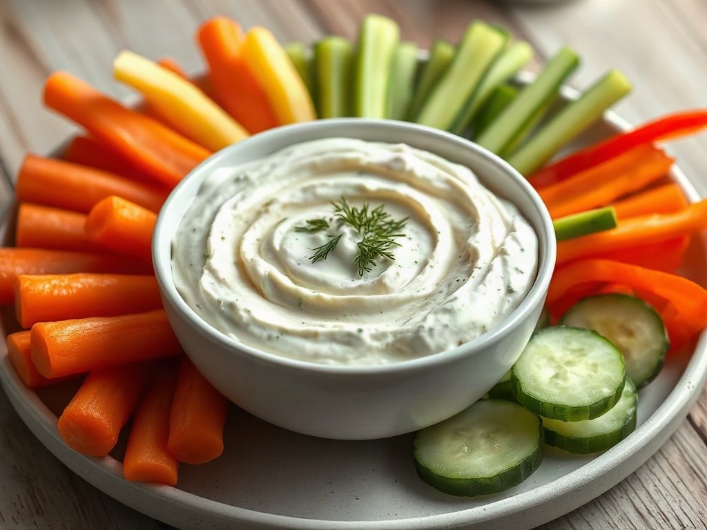 High-Protein Cottage Cheese Ranch Dip